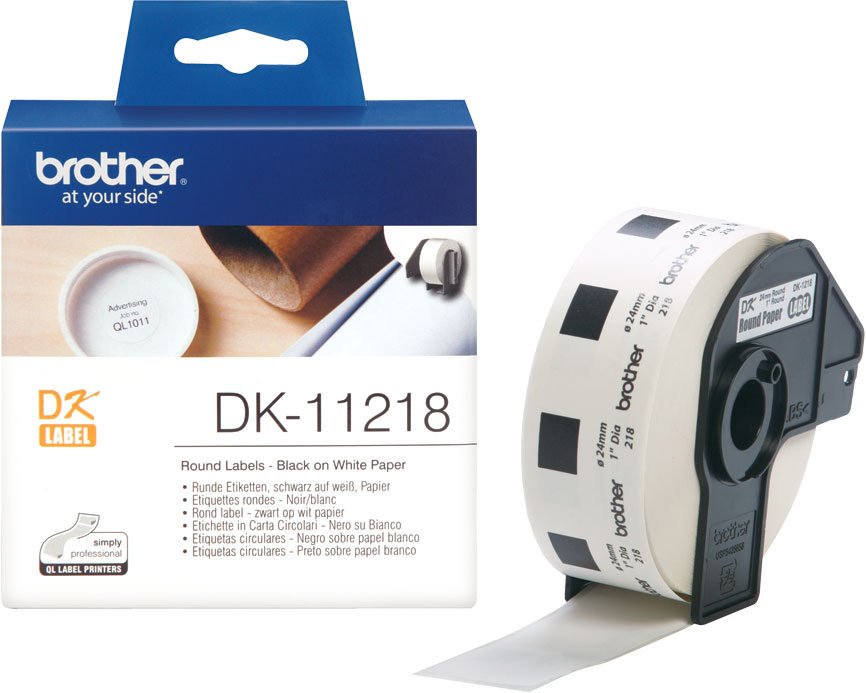 

Наклейка Brother DK-11218 2.5см 1000шт
