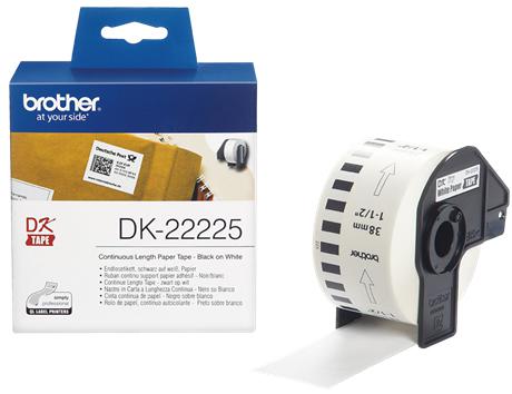 

Этикетка Brother DK-22225 38ммх30.48м