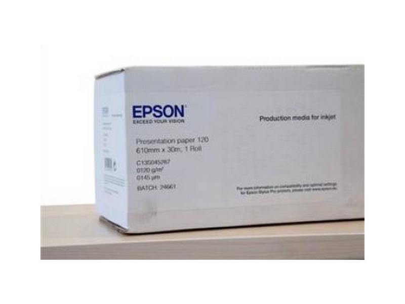 

Бумага Epson 120 Presentation Paper HiRes 24" x 30м C13S045287