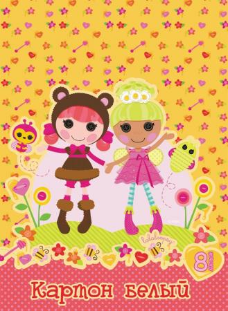 

Набор белого мелованного картона ACTION! LALALOOPSY , ф. А4, 8 л.,2 дизайна