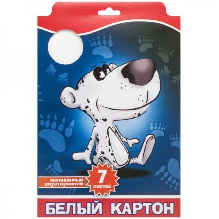 

Набор белого двустороннего мелованного картона ACTION! ф. А4, 7л, европодвес (1)