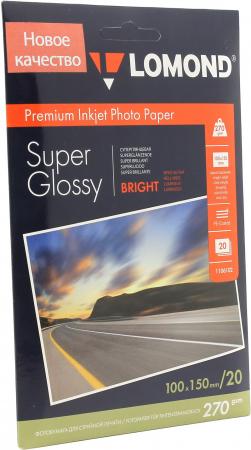 

Фотобумага Lomond 10x15см 270г/м2 суперглянцевая 20л 1106102