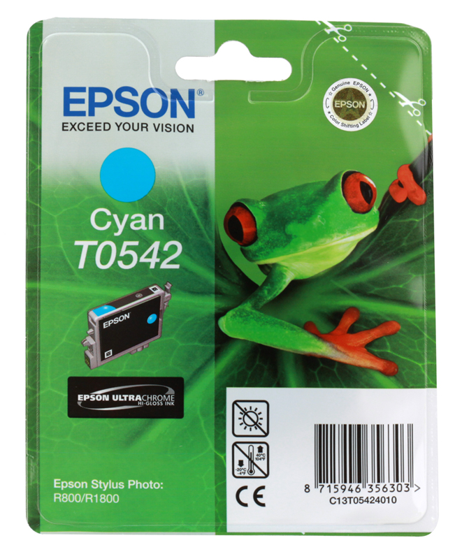 

Картридж Epson Original T054240 (Photo R800) голубой