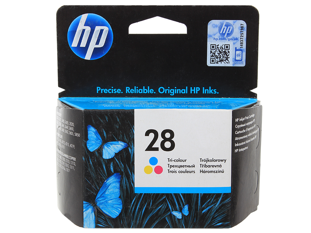 

Картридж HP C8728AE (№28) цветной DJ3325/3420