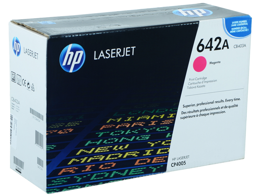

Картридж HP CB403A (Color LJ4005)