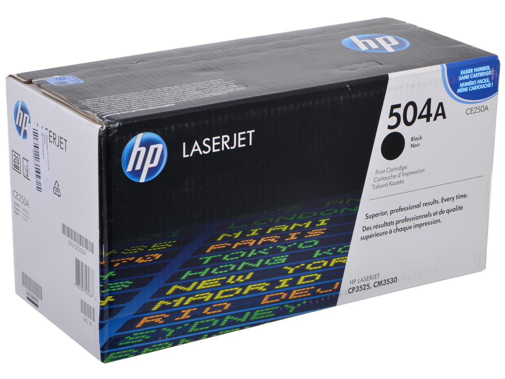 

Картридж HP CE250A (CP3525/CM3530)