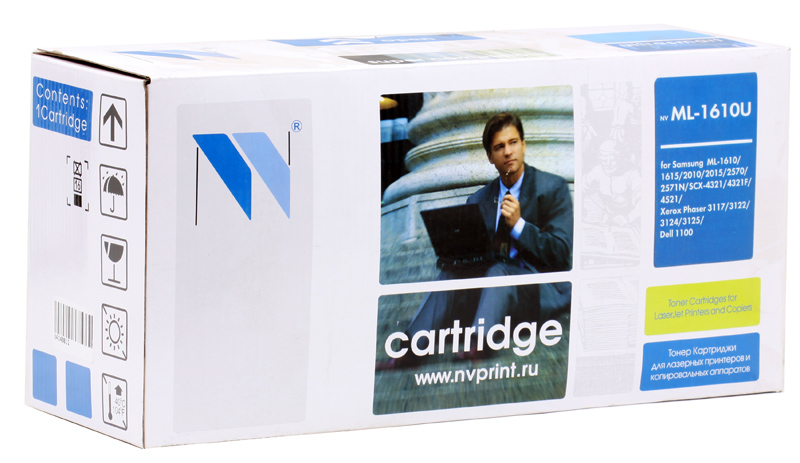 

Картридж NV-Print совместимый Samsung ML-1610 для ML 1610/2010/2015/4321/Xer 3117/3124 Чёрный. 3000 страниц.