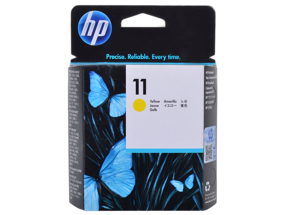 

Печатающая головка HP C4813A (№ 11) желтый для HP DesignJet 111, 510, DJ 2200/2250