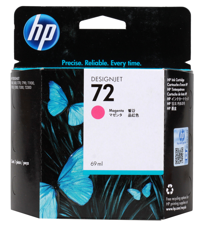 

Картридж HP C9399A (72) Magenta 69 ml
