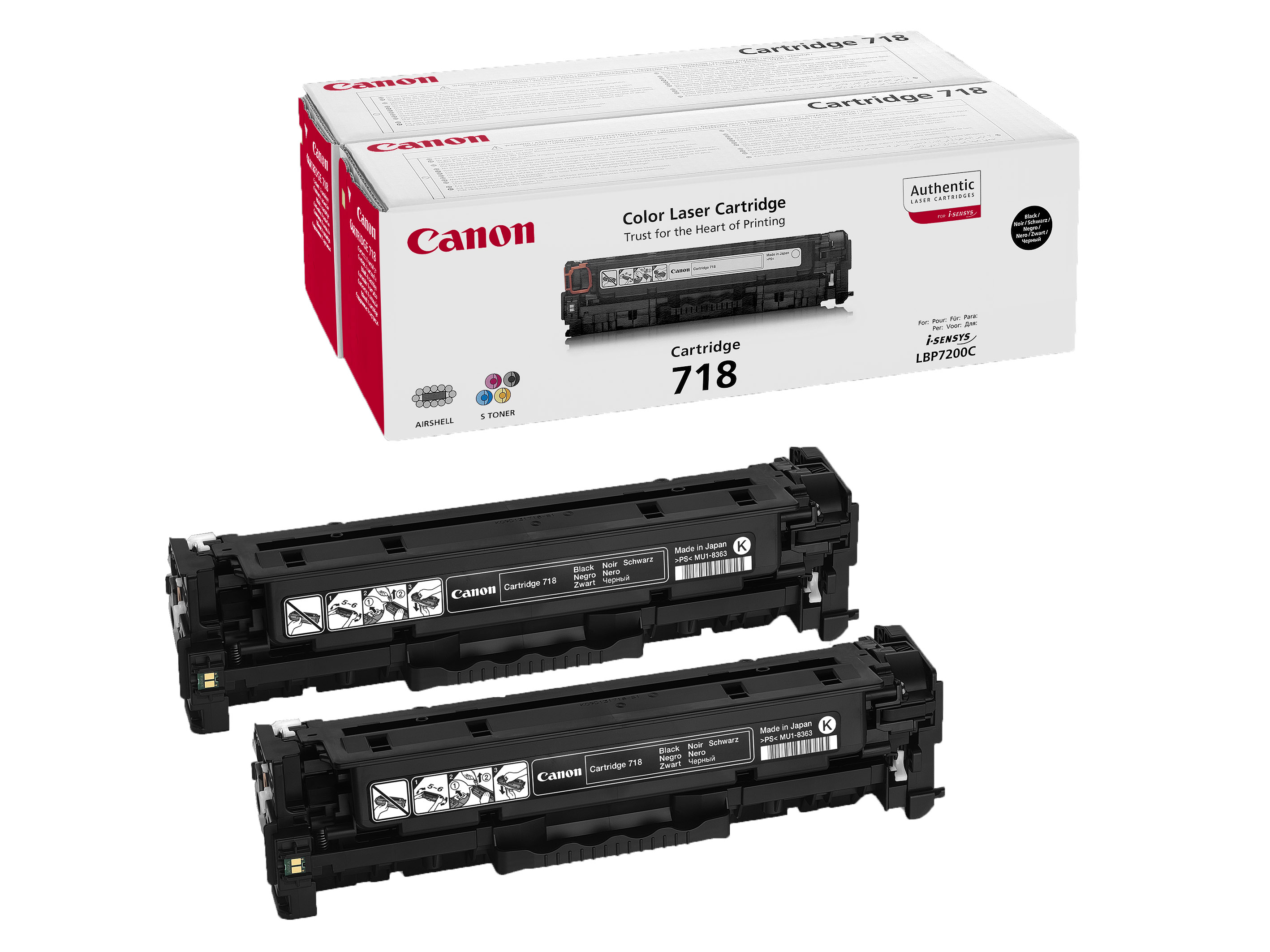 Картридж Canon 718 BK H для LBP-7200. Чёрный. 3400 страниц. Двойная упаковка. цена Картридж Canon 718 BK H для LBP-7200. Чёрный. 3400 страниц. Двойная упаковка. цены онлайн