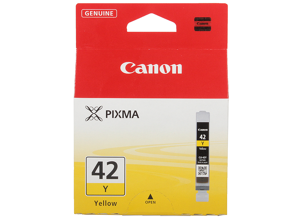 Картридж Canon CLI-42Y для PRO-100. Жёлтый. 284 фотографий.