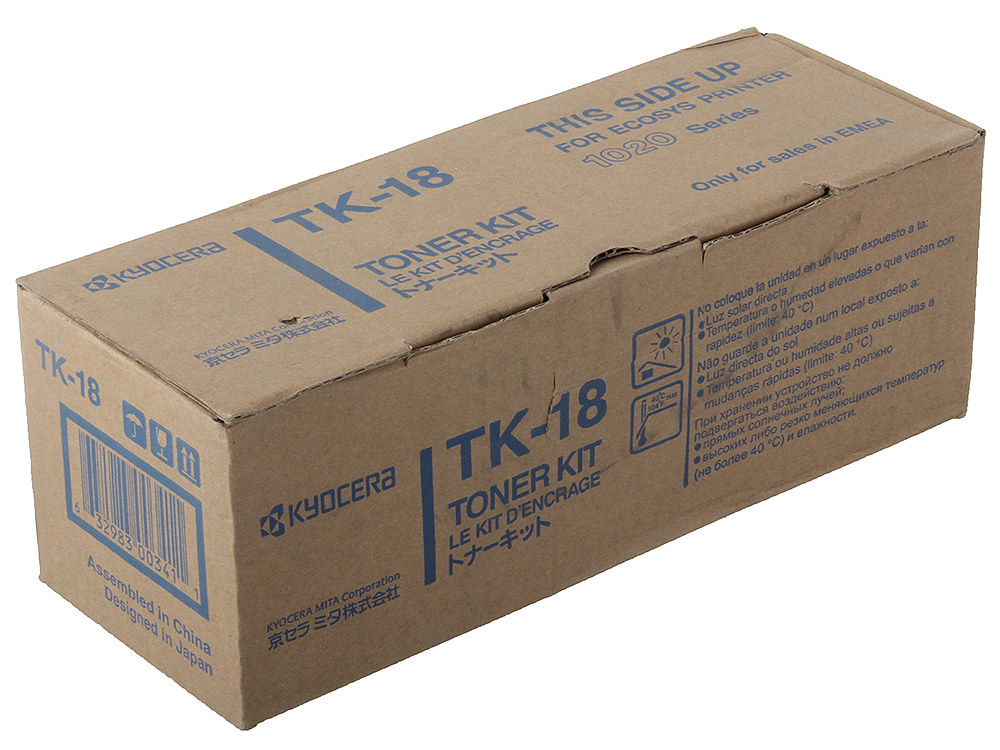 Тонер Kyocera TK-18 ля FS-1018MFP/1020/1118MFP. Чёрный. 7200 страниц