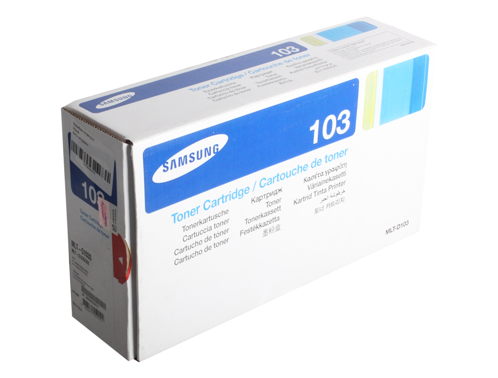 

Картридж Samsung MLT-D103S для SCX-4728FD, ML-2955ND/2955DW. Чёрный. 1500 страниц.