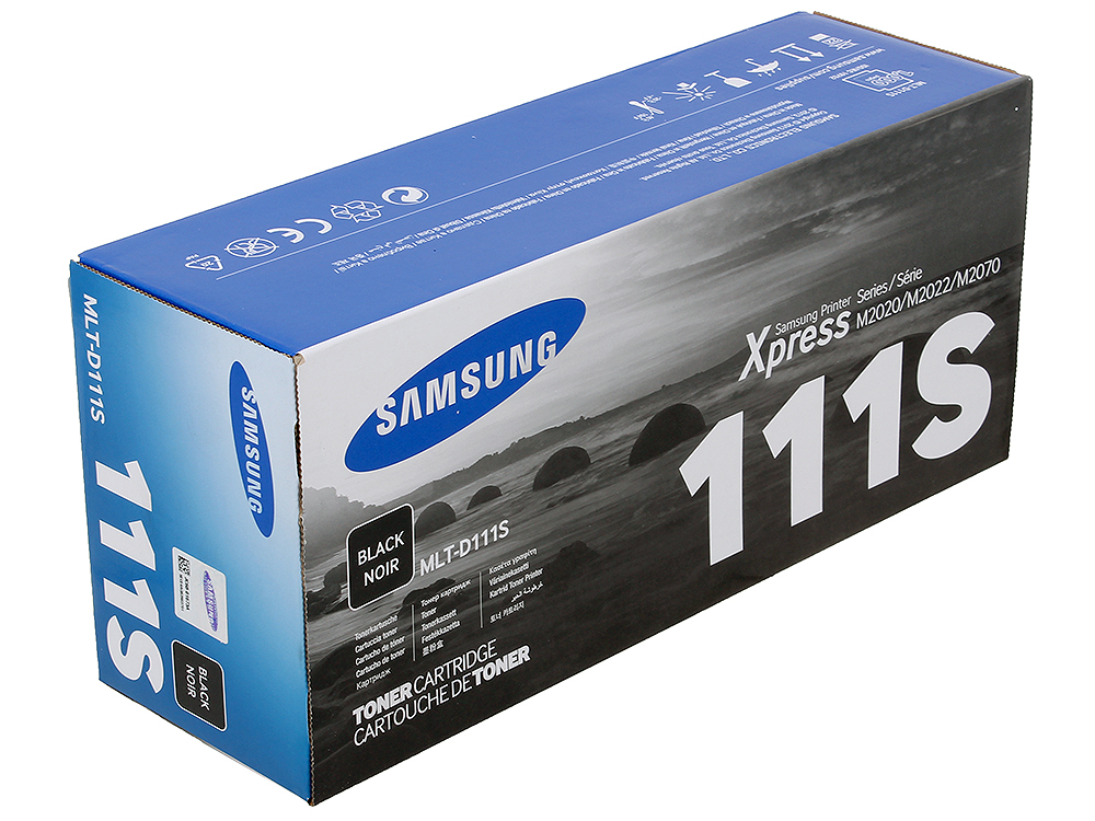 

Картридж Samsung MLT-D111S для Xpress M2020/ M2022/ M2070. Чёрный. 1000 страниц.