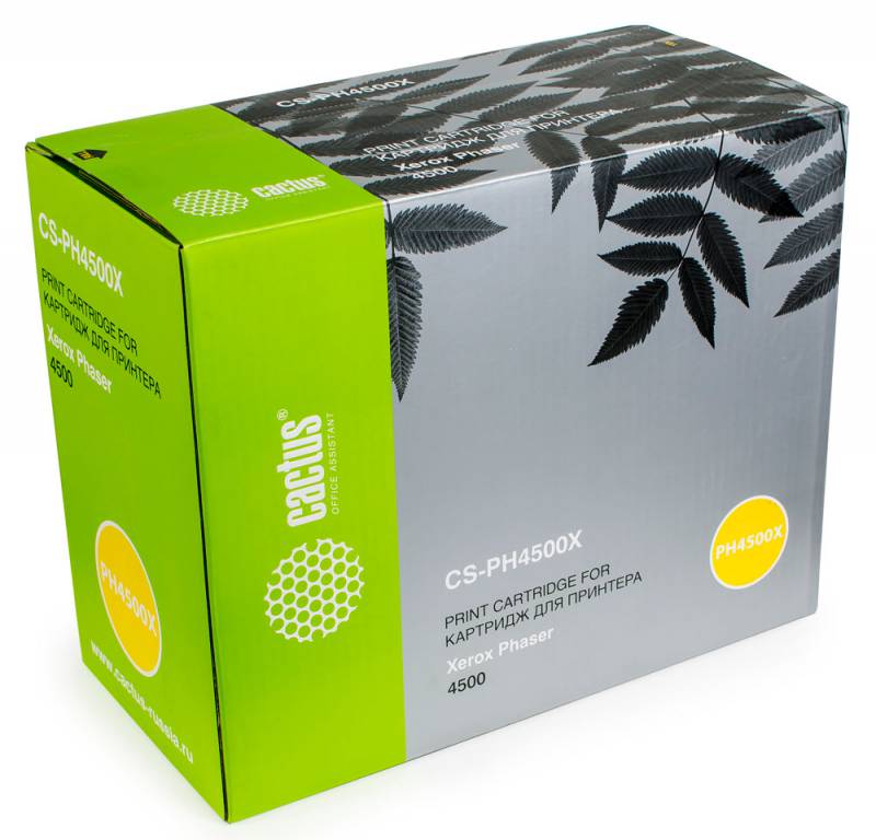 

Картридж Cactus CS-PH4500X для Xerox Phaser 4500. Черный.18000 страниц. (113R00657)