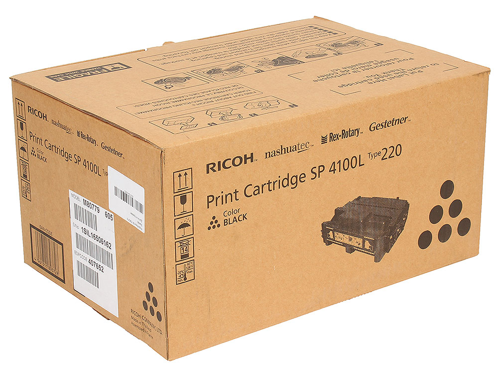 Принт-картридж тип SP4100L для Aficio SP 4100SF/4110SF/4100N/4110N/4210N/SP 4310N. Черный. 15000 страниц. Принт-картридж тип SP4100L для Aficio SP 4100SF/4110SF/4100N/4110N/4210N/SP 4310N. Черный. 15000 страниц.