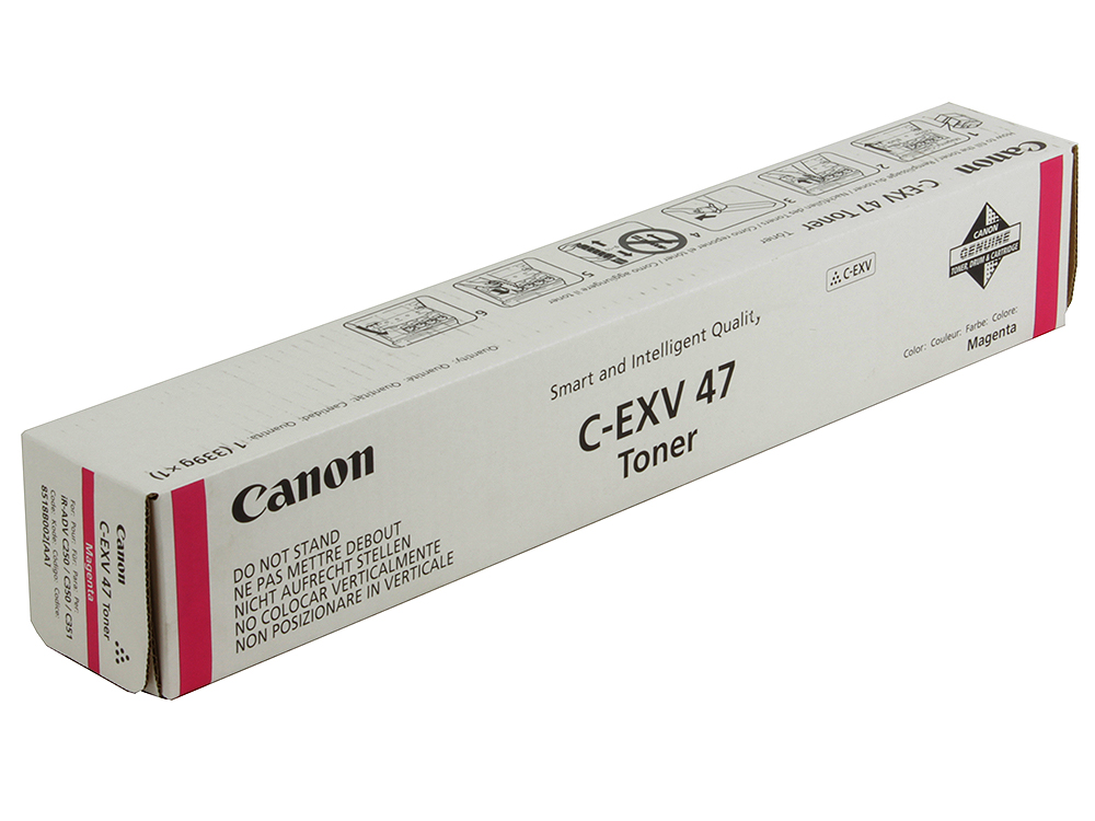 Тонер Canon C-EXV47M для iR C1325iF/1335iF. Пурпурный. 30 000 страниц.