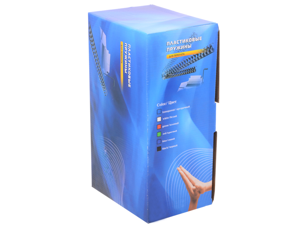 

Пластиковые пружины 38 мм (280-340 листов) белые 50 шт. Office Kit (BP2111)