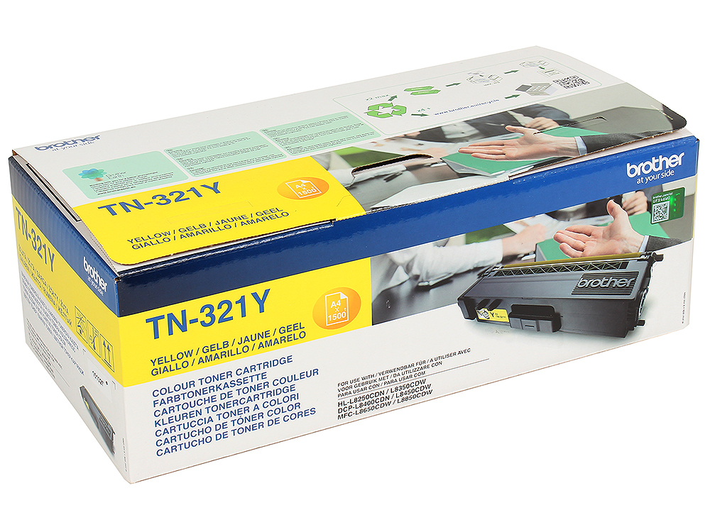 все цены на Тонер-картридж Brother TN321Y желтый онлайн