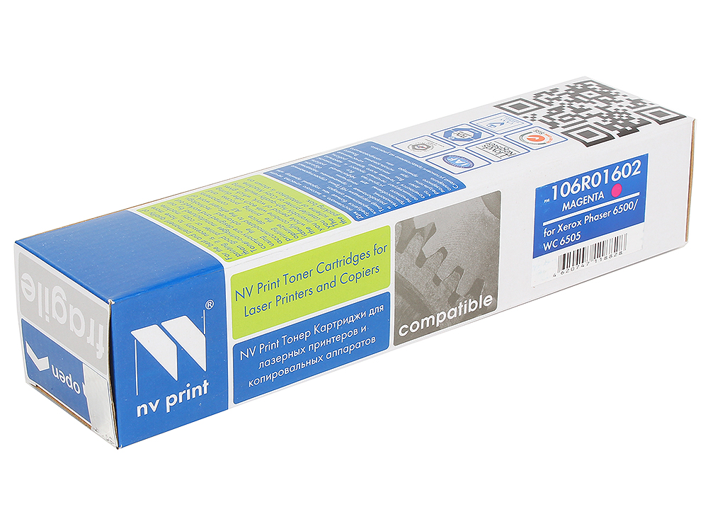 Тонер-картридж NV-Print совместимый Xerox Phaser WorkCentre 106R01602 MAGENTA 2 500 к.