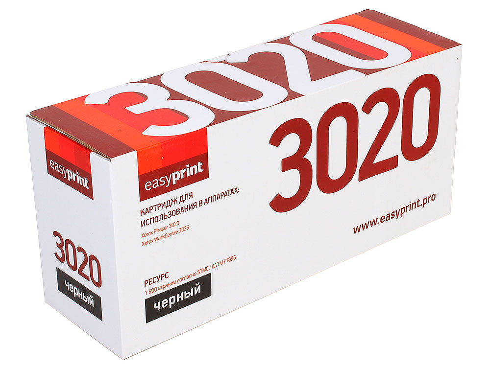 Картридж EasyPrint LX-3020 для Xerox Phaser 3020/WorkCentre 3025. Чёрный. 1500 страниц. с чипом (106R02773) Картридж EasyPrint LX-3020 для Xerox Phaser 3020/WorkCentre 3025. Чёрный. 1500 страниц. с чипом (106R02773)