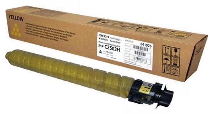 Картридж лазерный Ricoh MP C2503H желтый (yellow) 9500 стр для Ricoh Aficio MP C2003/2004/2011/2503/2504