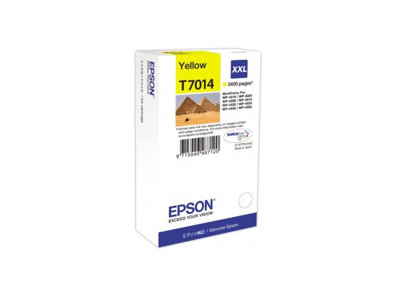 

Картридж Epson C13T70144010 для Epson WP4000/4500 Series Ink желтый