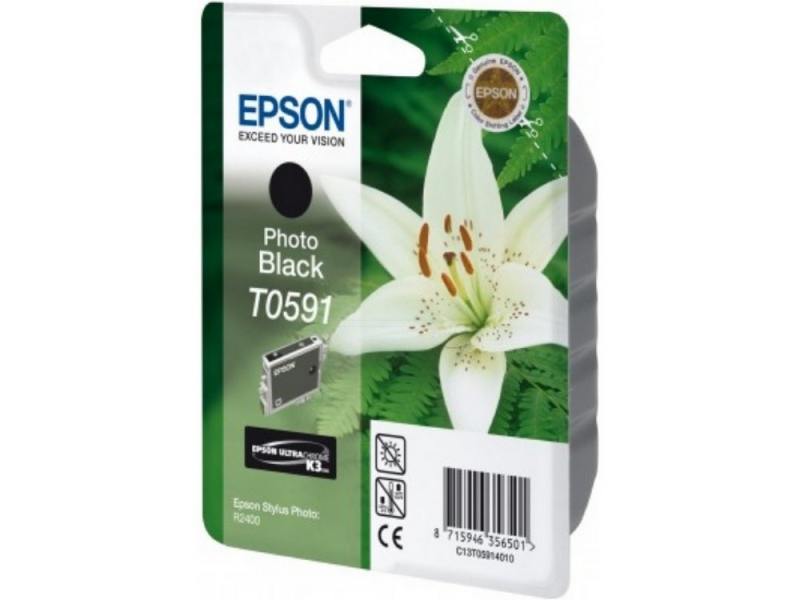 

Картридж Epson C13T05914010 T059140 для Epson Stylus Photo R2400 черный