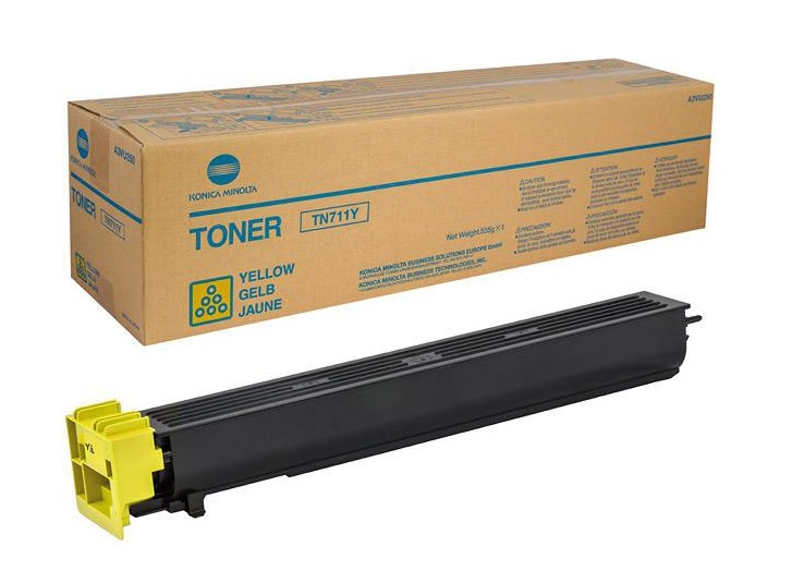 

Тонер Konica Minolta TN-711Y для bizhab C654/C754 желтый
