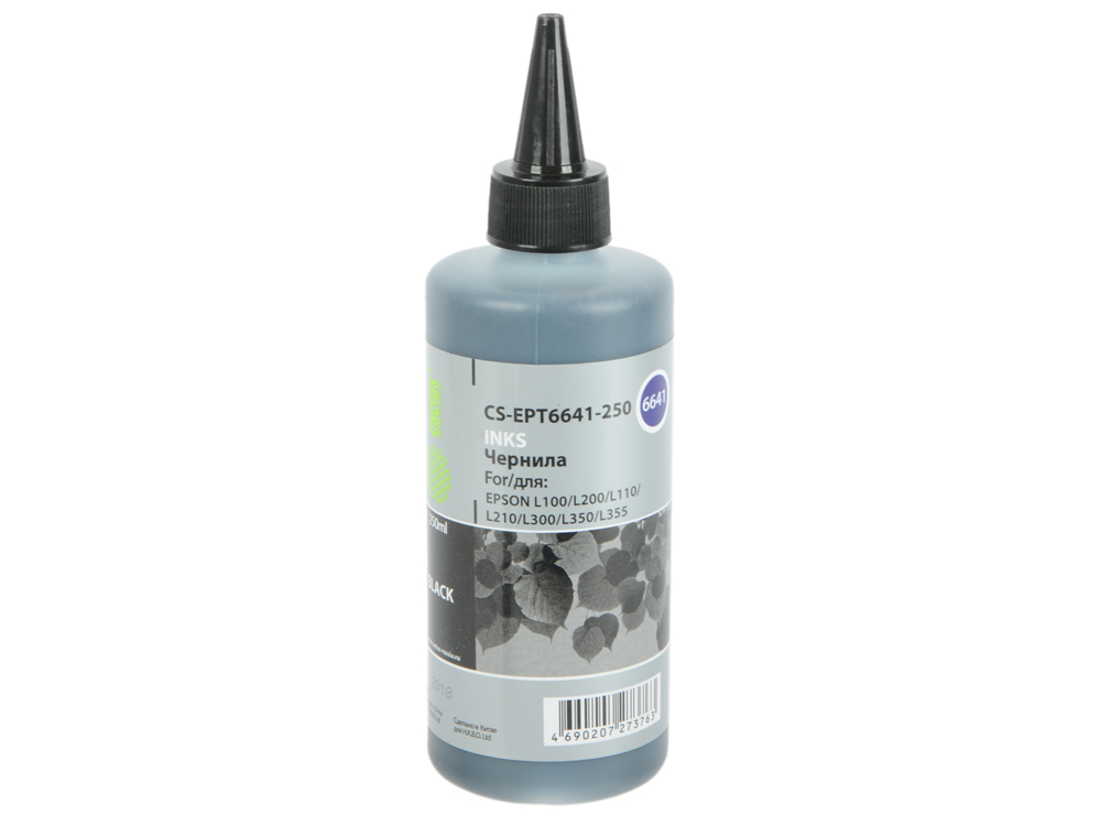 

Чернила Cactus CS-EPT6641-250 для Epson L100/L110/L120/L132/L200/L210/L222/L300/L312/L350/L355/L362/