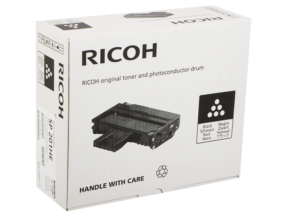 Картридж Ricoh SP 201HE черный (black) 2600 стр для Ricoh Aficio SP 211/220