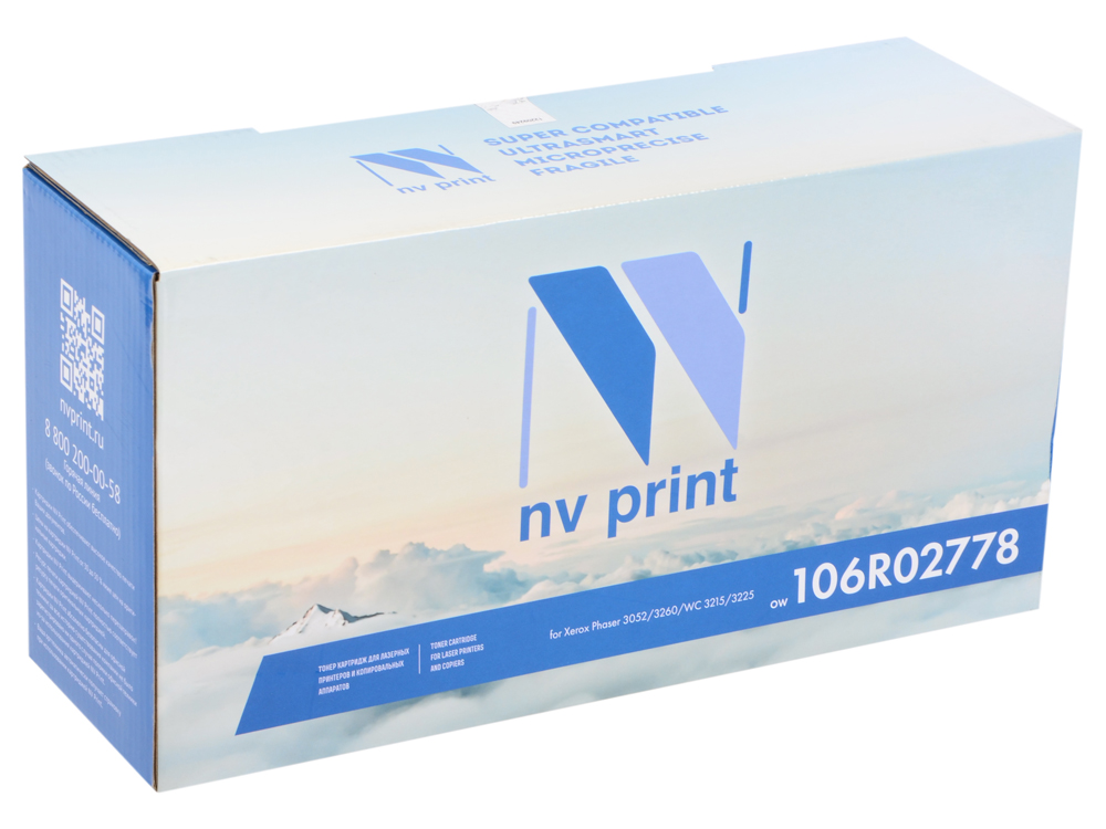 

Картридж NV-Print совместимый Xerox 106R02778 для Phaser 3052/3260/WorkCentre 3215/3225 (3000k)
