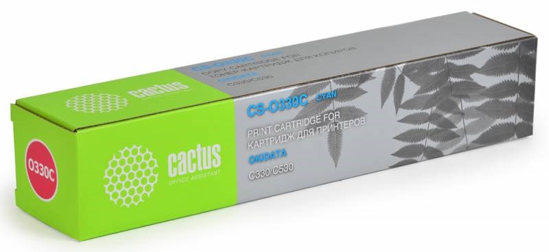 

Картридж Cactus CS-O330C для OKI C330/C530 голубой 2000стр