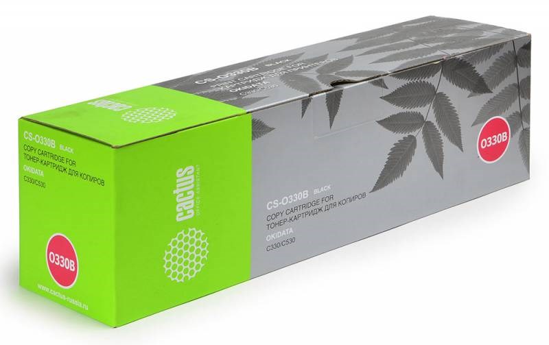 

Картридж Cactus CS-O330BK для OKI C330/C530 черный 3500стр