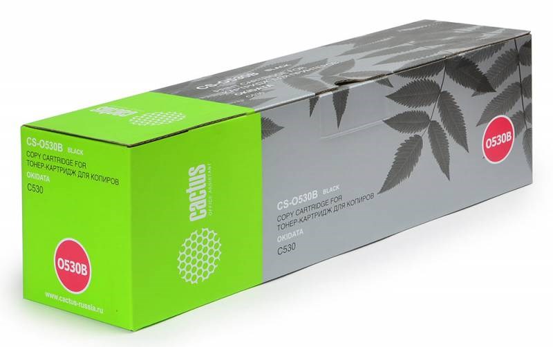 

Картридж Cactus CS-O530BK для OKI C530 черный 5000стр