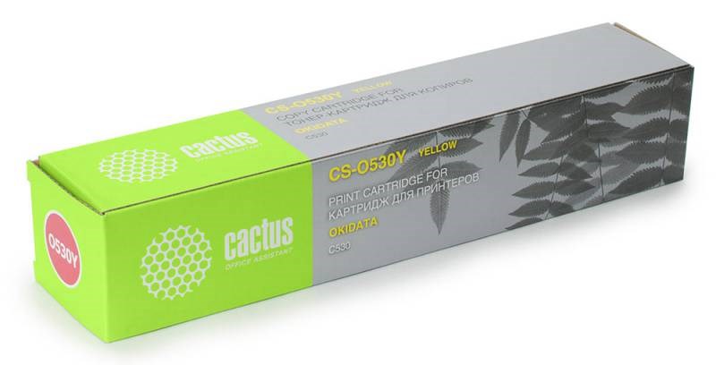 

Картридж Cactus CS-O530Y для OKI C530 желтый 5000стр