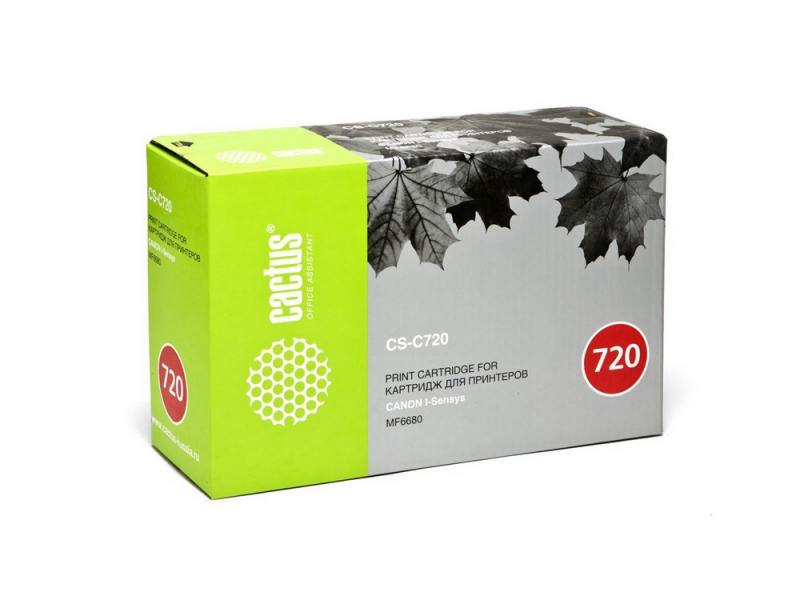 

Картридж Cactus CS-C720 для Canon MF6680DN черный 5000стр