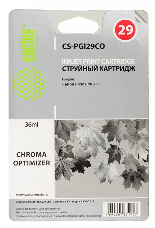 

Картридж Cactus CS-PGI29CO для Canon Pixma Pro-1 оптимизатор
