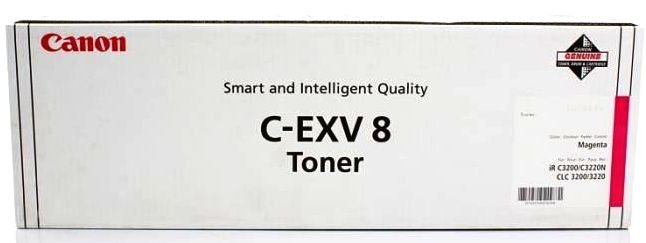 

Тонер Canon C-EXV8 для iRC 3200/CLC-3200/3220/2620 пурпурный 25000 страниц