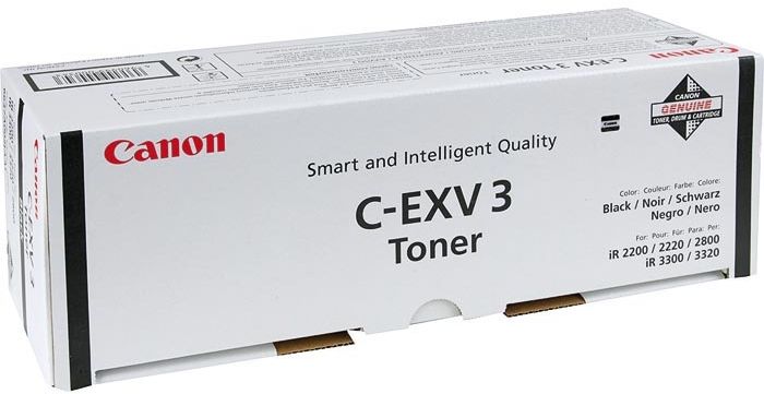 

Тонер Canon C-EXV3 для Canon iR2200/2800/3300 туба 0.795 черный 6647A002
