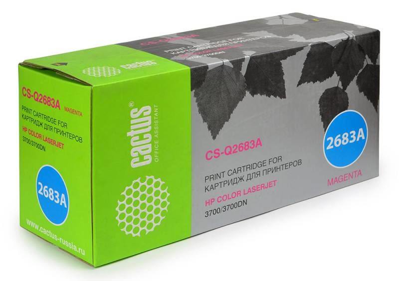 

Картридж Cactus CS-Q2683A для HP CLJ 3700 пурпурный 6000стр