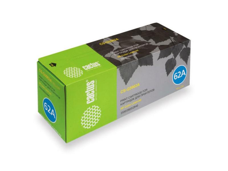 

Картридж Cactus CS-Q3962A для HP Color LaserJet 2550/2550L/2550LN/2550N 4000стр
