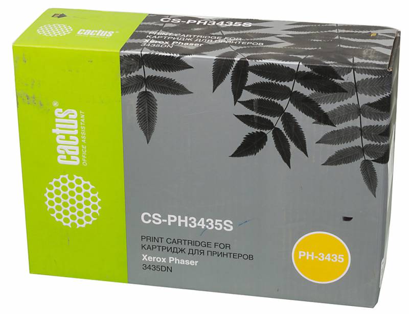 

Картридж Cactus CS-PH3435S 106R01414 для Xerox Phaser 3435 черный 4000стр