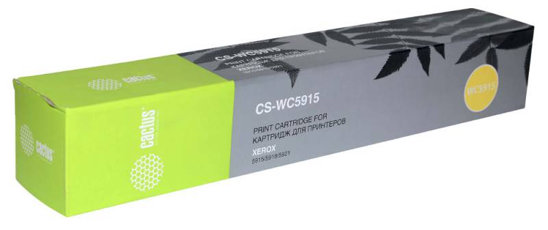 

Тонер-картридж Cactus CS-WC5915 006R01020 для Xerox 5915/5918/5921 черный 6000стр