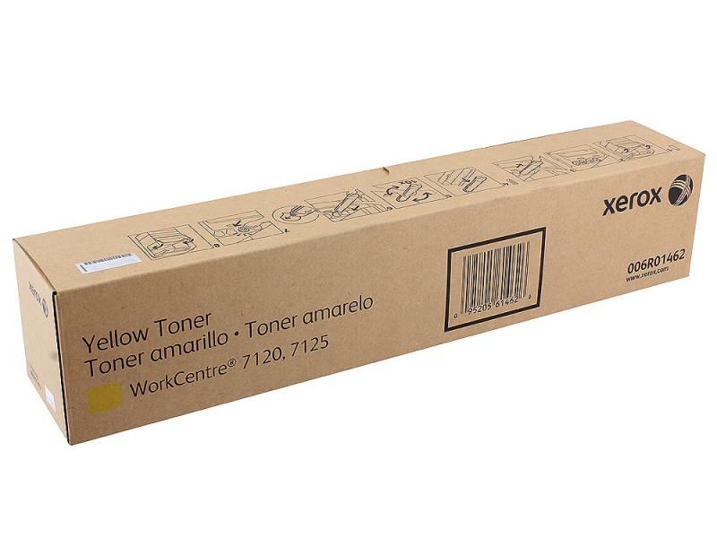 

Картридж Xerox 006R01462 желтый (yellow) 15000 стр для Xerox WorkCentre 7120/7200/7220/7225