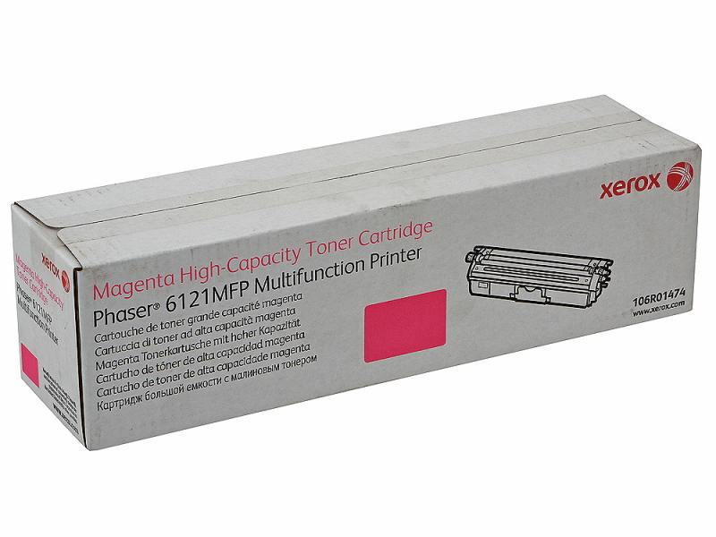 Картридж Xerox 106R01474 пурпурный (magenta) 2500 стр для Xerox Phaser 6121