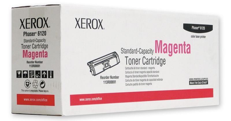 

Картридж Xerox 113R00691 для Xerox Phaser 6115/6120 пурпурный 1500стр