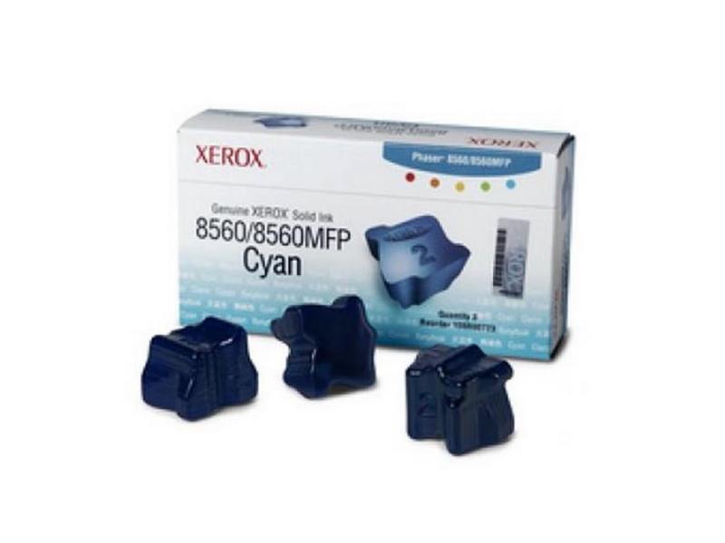

Набор твердочернильных брикетов Xerox 108R00764 для Phaser 8560 ColorStix ink sticks 3шт голубой 300