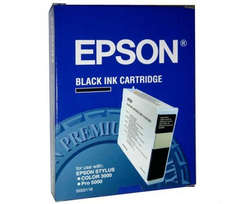 

Картридж Epson C13S020118 для Epson Stylus Color 3000/ Pro 5000 черный