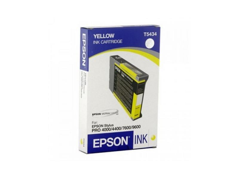 

Картридж Epson C13T543400 для Epson Stylus Pro 7600/9600 желтый